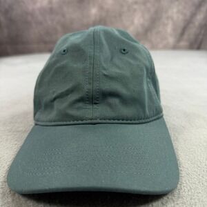 Goodfellow & Co Mens Baseball Cap Forest Green Adjustable Faux Leather Strap Hat